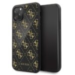 Guess GUHCN584GGPBK iPhone 11 Pro black hard case 4G Double Layer Glitter