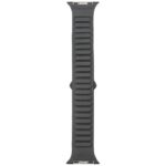 Strap Audi Logo Synthetic Leather Magnetic Ring for Apple Watch 44/45/46/49mm black - imagine 2