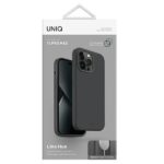 UNIQ Lino Hue Case iPhone 14 Pro Max 6,7" Magclick Charging charcoal grey - imagine 7