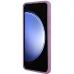 Guess GUHCS24SHGGSHU S24 S921 purple hardcase Glitter Script - imagine 5