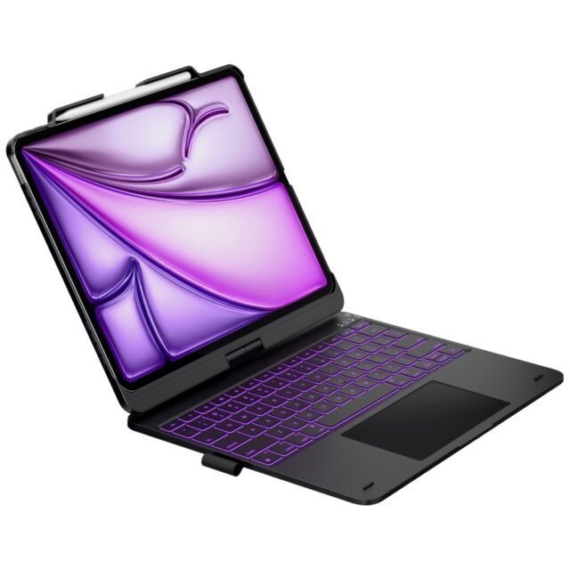 Case Flexbook Touch Typecase with keyboard for iPad Air 13" 2024/2025 black - imagine 7