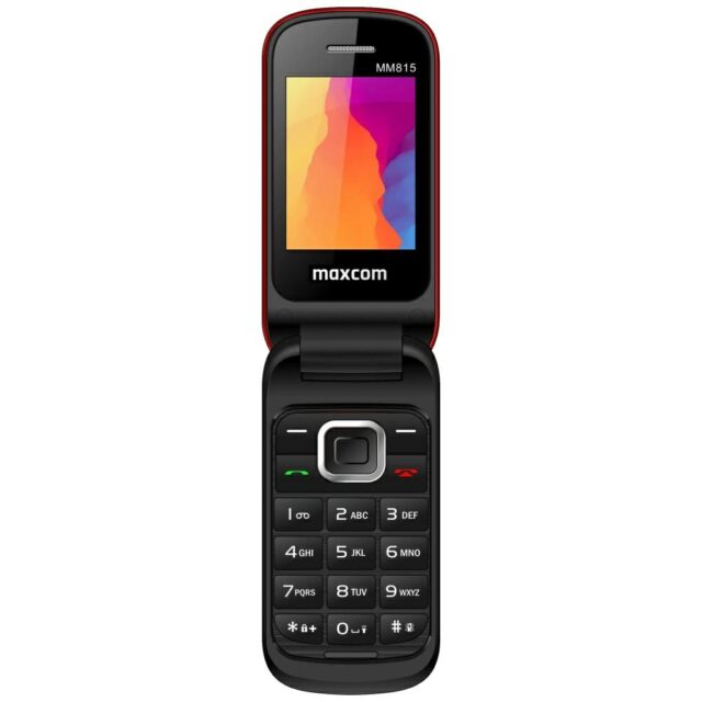 Maxcom Comfort MM815 telephone red - imagine 2