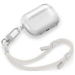 Spigen Universal Strap Set Crossbody & Wrist phone lanyard set pearl white AFA08365 - imagine 7