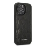Karl Lagerfeld KLHCP13XMNMP1K iPhone 13 Pro Max 6,7" hardcase black Monogram Plaque - imagine 4