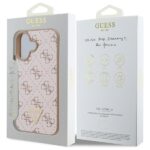Guess GUHCP16SPG4GPH iPhone 16 6.1" white hardcase New 4G Triangle - imagine 8