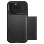 Spigen Slim Armor CS iPhone 15 Pro Max6,7" czarny/black ACS06589 - imagine 2