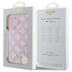 Guess GUHMP16SPGPYSP iPhone 16 6.1" pink hardcase Peony Script MagSafe - imagine 8