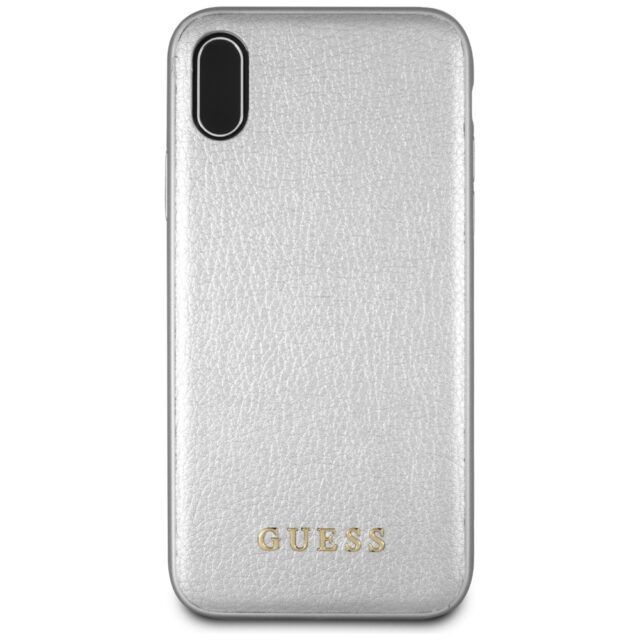 Guess GUHCPXIGLSI iPhone X silver hard case Iridescent - imagine 7
