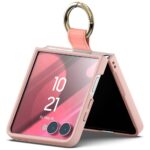 Mercury Gold Ring Case for Samsung Galaxy Z Flip7 Pink