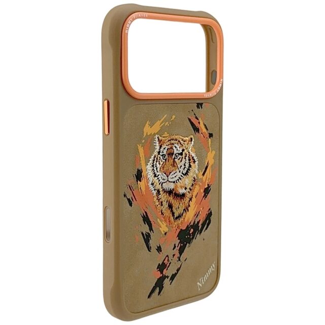 Nimmy Tiger MagSafe case for iPhone 17 Pro light brown - imagine 6