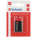 Verbatim Alkaline Battery 9V 6LR61 1pc black 49924 - imagine 3