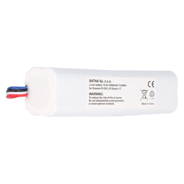 Battery for Dreame Vacuum F9/D9 PRO  14.4V 5200mAh - imagine 4