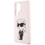 Karl Lagerfeld Silicone Graffiti Ikonik Printed Logo MagSafe Case for Samsung Galaxy S25 Ultra Pink - imagine 6