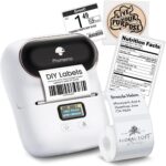 Extralink Mini Printer Labeler | Mini printer | White - imagine 2