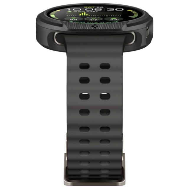 Case Spigen Liquid Air for Samsung Galaxy Watch 8 44mm black - imagine 5