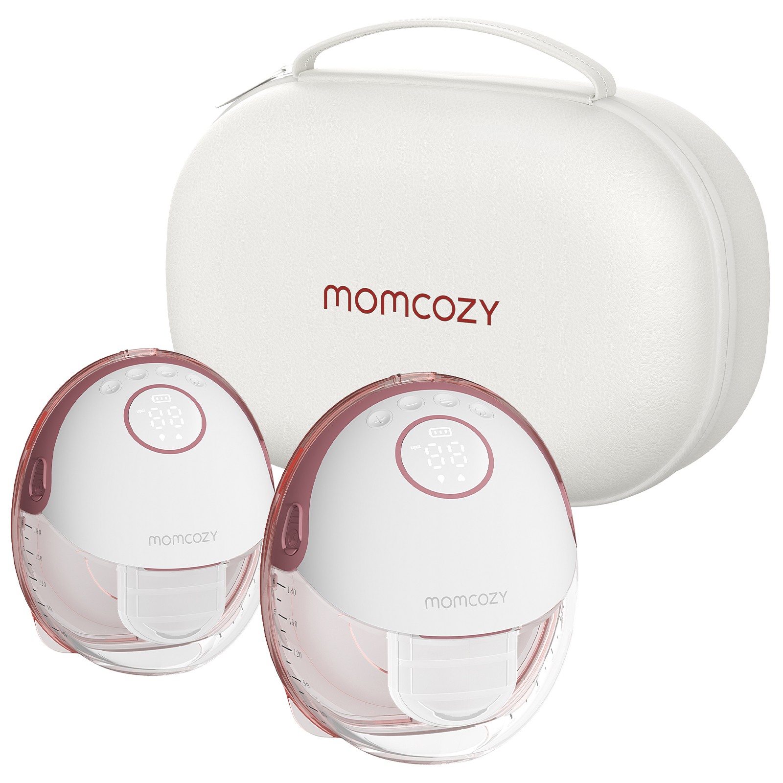 cps-8013c5e1ef92d52ec4465b0f942fbd3f-2025-12-05-13-57-22 Momcozy M6 Double Electric Breast Pump, Red, 180ml - imagine 1