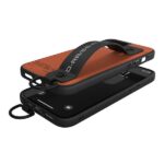 Diesel Handstrap Case Utility TwilliPhone 12/12 Pro czarno-pomarańczowy/black-orange 44288 - imagine 5