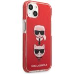 Karl Lagerfeld KLHCP13MTPE2TR iPhone 136,1" hardcase red Karl&Choupette Head - imagine 4