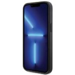 Guess GUHCP13MP4TDSCPK iPhone 13 / 14 / 15 6.1" black hardcase Crossbody 4G Metal Logo - imagine 5