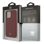 Mercedes MEHCP13XSILRE iPhone 13 Pro Max 6,7" red hardcase Silicone Line - imagine 8