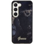 Guess GUHCS23MHTMRSK S23+ S916 black hardcase Golden Marble Collection - imagine 3
