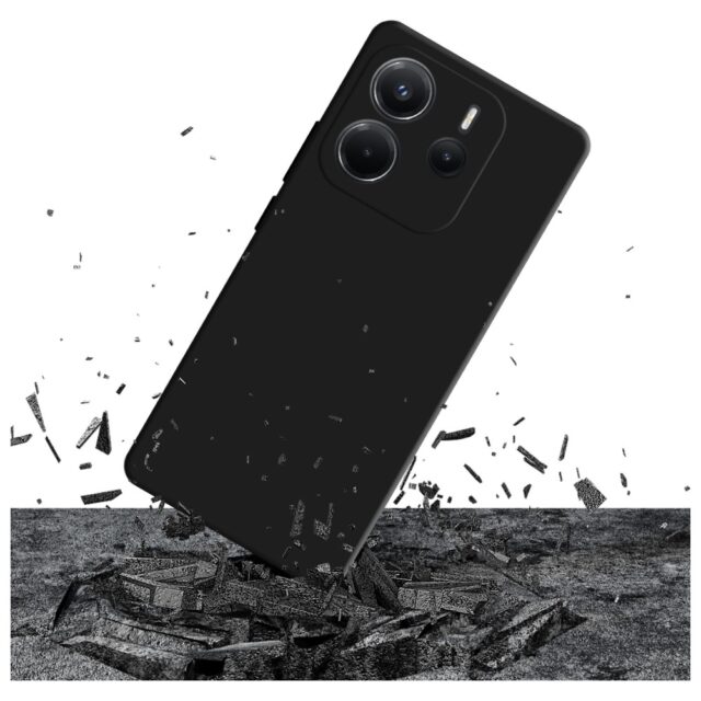 3MK Matt Case Pro for Xiaomi Redmi   Note 14 4G black - imagine 4