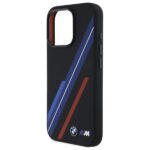 BMW BMHMP16L23SSPK iPhone 16 Pro 6.3" black hardcase Silicone Random Lines MagSafe - imagine 6