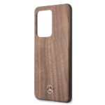 Mercedes MEHCS69VWOLB S20 Ultra G988 hard case brown Wood Line Walnut - imagine 3