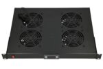 Extralink | Fan panel | 19", 4 fans, for rack cabinets, with thermostat - imagine 2