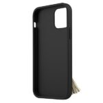 Guess GUHCP12MRSSABK iPhone 12/12 Pro 6,1" black hardcase Saffiano with ring stand - imagine 2