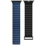 Beline Apple Watch Magnetic Pro Strap 42/44/45/49mm Black/Blue Black/Blue Box - imagine 2