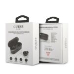 Guess Headphones Bluetooth GUTWST31EK TWS + black docking station - imagine 5