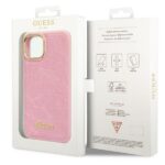 Guess GUHCP14MHGCRHP iPhone 14 Plus / 15 Plus 6.7" pink hardcase Croco Collection - imagine 8