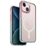 UNIQ case Combat Duo iPhone 15 / 14 / 13 6.1" Magclick Charging pastel sky blue-powd