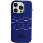 Audi IML MagSafe Case iPhone 15 Pro 6.1" navy blue hardcase AU-IMLMIP15P-A6/D3-BE