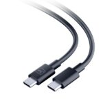 3MK Hyper Cable USB-C - USB-C 100W1.2m Black cable - imagine 2