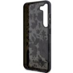 Guess GUHCS23SHCFWSK S23 S911 black hardcase Flower Collection - imagine 7