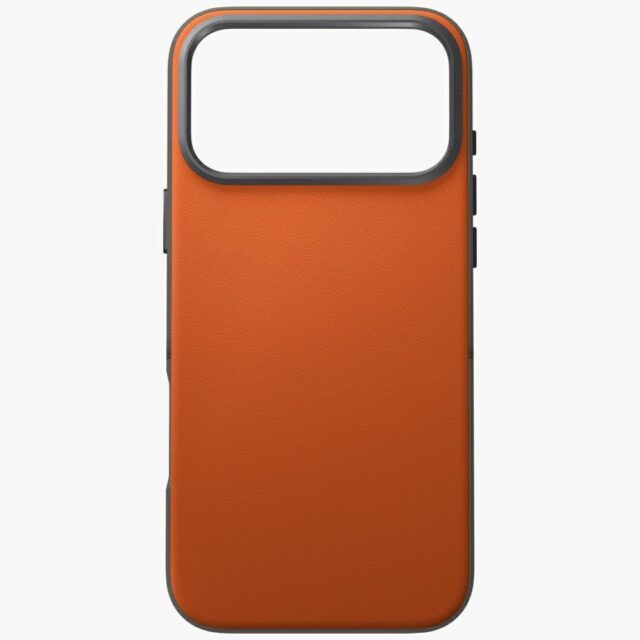 UNIQ Lyden DS Case for iPhone 17 Pro Max Magclick Charging Orange/Gray - imagine 5