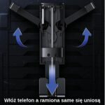 USAMS Gravity Holder for Ventilation Grille black ZJ058ZJ01 (US-ZJ058) - imagine 7