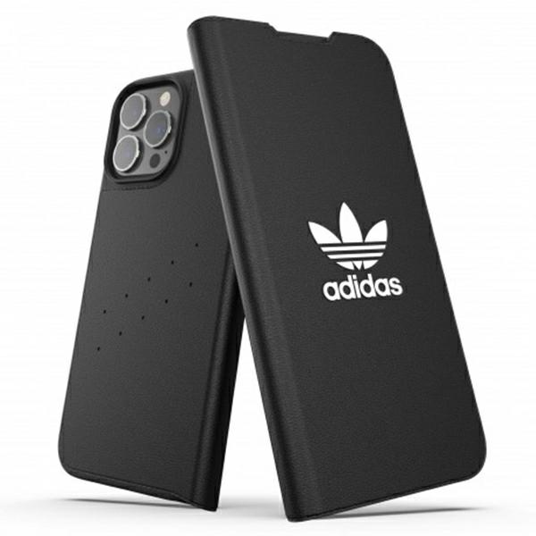 cps-80f61ef3ac9ca81952893198eaaf2ff7-2025-12-05-20-16-17 Adidas OR Booklet Case BASIC iPhone 13Pro Max 6,7" black white 47127 - imagine 1