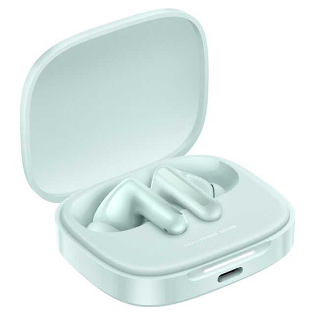 Xiaomi Redmi Buds 6 Wireless Earbuds Green, Bluetooth 5.4 - imagine 2