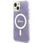Guess GUHMP14SH4STU iPhone 14 / 15 / 13 6.1" purple hardcase 4G MagSafe - imagine 2