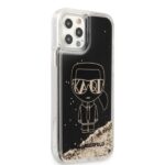 Karl Lagerfeld KLHCP12MLGGKBK iPhone 12/12 Pro 6,1" black hardcase Liquid Glitter Gatsby - imagine 4