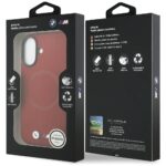 BMW M FW Metal Logo MagSafe Case for iPhone 17 Red - imagine 8