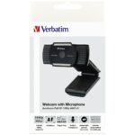 Verbatim Full HD 1080p Webcam with Microphone AWC-01 black 49578 - imagine 8