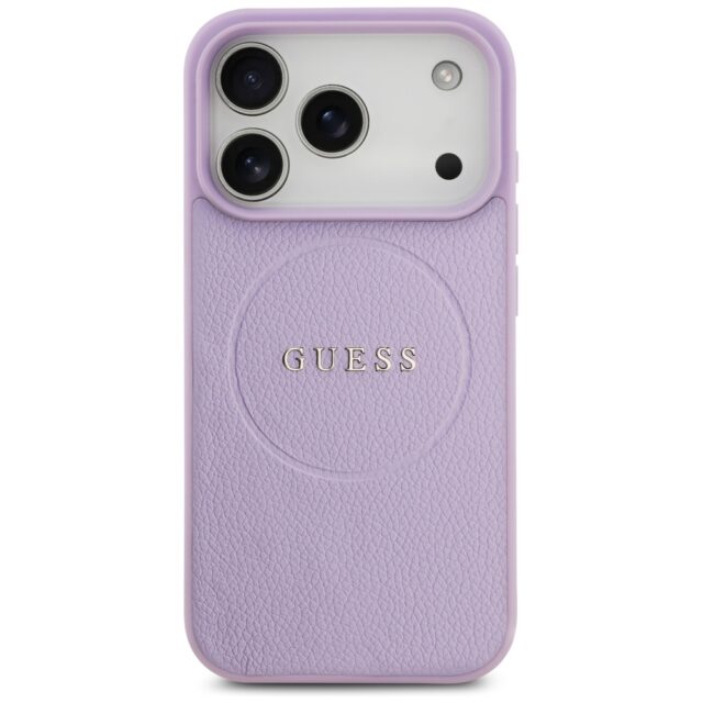 Case Guess Grained Ring MagSafe for  iPhone 17 Pro purple - imagine 3
