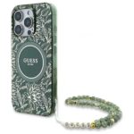 Guess GUHMP16XHCPOFPA iPhone 16 Pro Max  6.9" green hardcase IML Flowers Allover Electro Wit