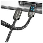 USAMS USB-C to Lightning Cable 30W 1.2m Zinc Alloy Fast Charging Data Cable Meteor Series SJ743USB0 - imagine 5