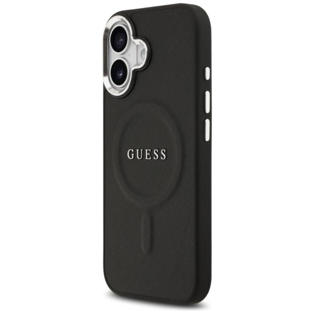 Guess Classic Logo MagSafe Case for iPhone 17 Black - imagine 2