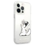 Karl Lagerfeld KLHCP13XCFNRC iPhone 13 Pro Max 6,7" hardcase transparent Choupette Fun - imagine 4